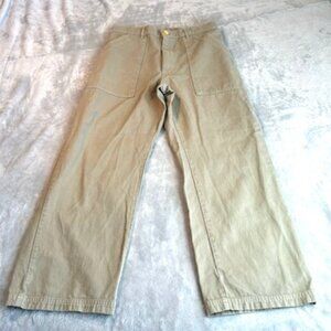 NWOT Big Bud Press Work Pants Khaki Size Medium Unisex